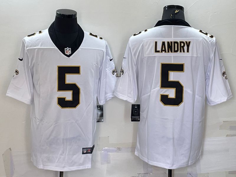 Men New Orleans Saints #5 Landry White 2022 Nike Limited Vapor Untouchable NFL Jerseys